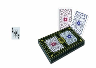 Cartes de jeu marquées par Panthéon de la taille KEM de pont 2 plate-formes réglées pour la fraude de tisonnier