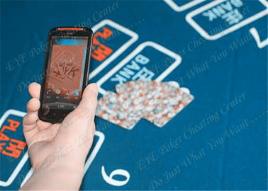 Système de contrôle intelligent de jeu de poker de téléphone portable de HTC pour les cartes de retour marquées