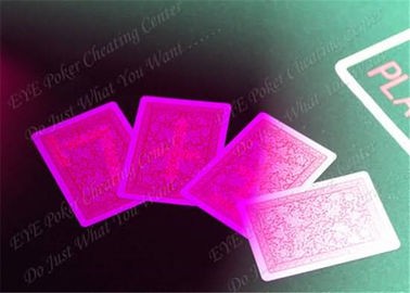 Le plastique Fournier de 100% a marqué les cartes de jeu marquées par plate-formes pour les casinos européens