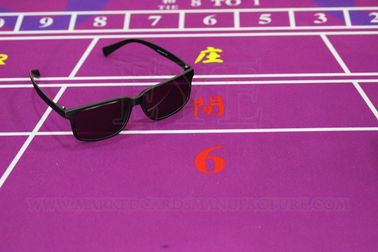 Verres de contact marqués de cartes de lunettes de soleil UV à la mode de style pour la fraude de tisonnier