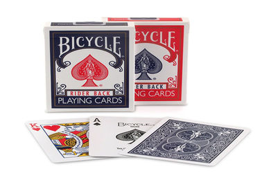 Le papier/bicyclette marquée en plastique 808 a marqué des cartes pour le tricheur/spectacle de magie de tisonnier