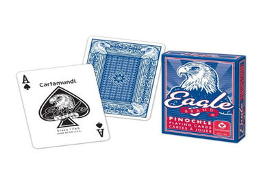 Cartamundi bilingue Eagle a marqué des cartes de jeu de tisonnier pour la fraude/tours de magie