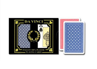 Cartes de jeu marquées par Neve invisibles de da Vinci, plate-forme marquée de joueurs de fraude de tisonnier