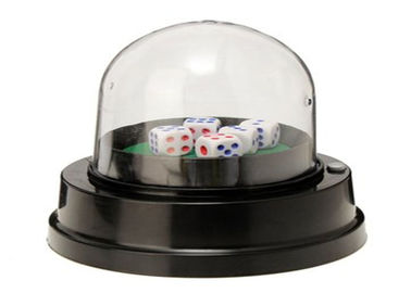 Tasse électrique en plastique noire de dispositif trembleur pour le tricheur de jeu de matrices de casino avec à télécommande