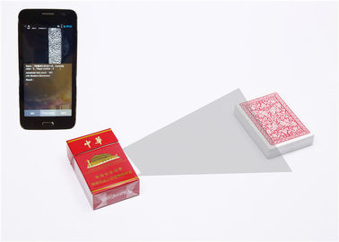 Scanner de caméra de tisonnier de boîte de cigarette, facteur prédictif marqué de tisonnier de cartes de jeu