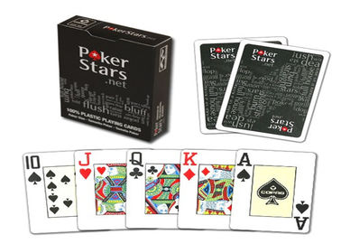 Cartes de jeu marquées par étoile de tisonnier de Copag de fraude de tisonnier, tours de carte marqués de plate-forme